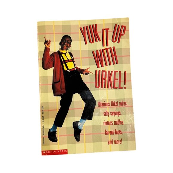 Yuk It Up With Urkel! Paperback Book - Picture 1 of 5